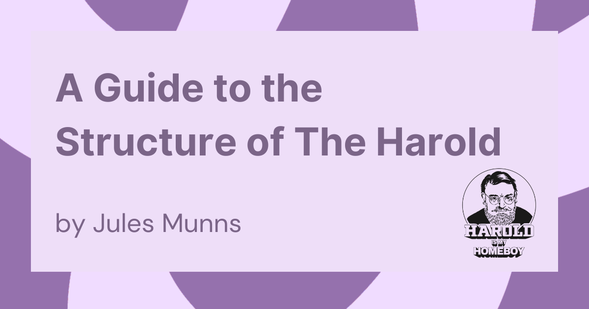 A guide to the structure of the Harold